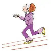  跑步头像图片大全努力奋斗中的奔跑男生女生