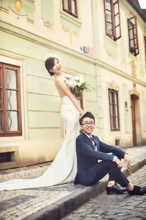  有爱又好玩的情侣照pose合辑,拍婚纱照秀恩爱都用得着