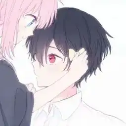  动漫情侣头像超萌版两张配对我爱你的时候你不爱我