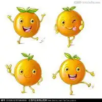  橙子图片创意可爱头像微信头像图片大全