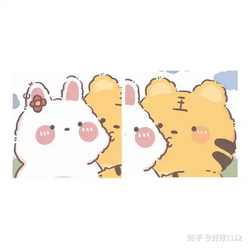  1.10情侣头像可爱情侣头像对象不是人系列