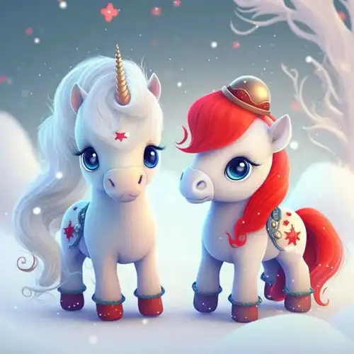  萌萌的情侣版十二生肖宝贝