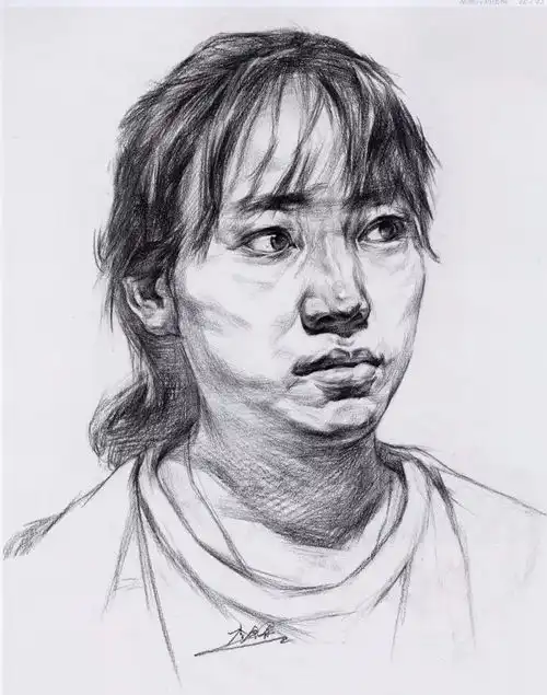  高分标准素描头像结构画法,你了解吗