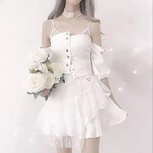  裙子头像1204仙女裙自带滤镜仙气头像