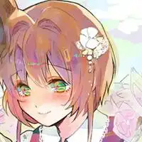  百变小樱小狼头像情侣微信头像图片大全