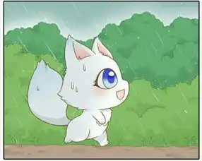  来个小和尚漫画里面的那个小狐狸图片高清的