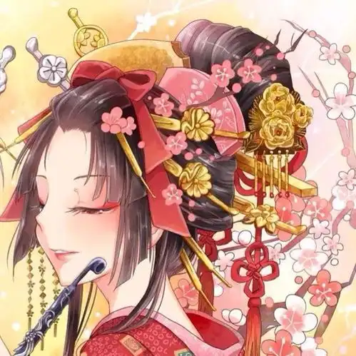 古风闺蜜头像多好,这样简单的友情