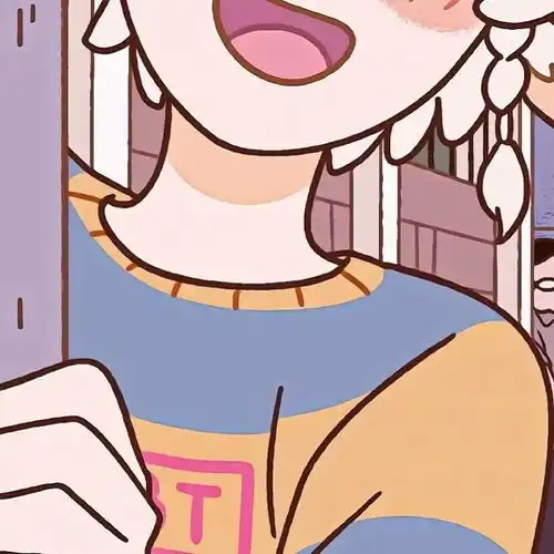  动漫情侣闺蜜头像爱了爱了