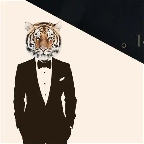  求虎头人身穿西装的那个头像急