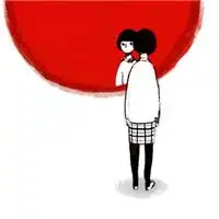  卡通头像图片黑白的世界用一些可爱图片要改变