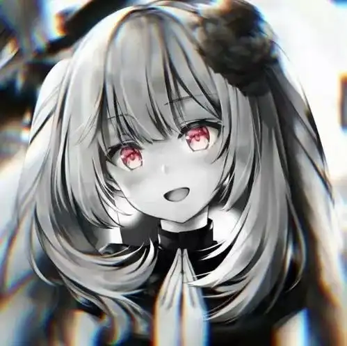  暗黑系情侣头像但愿清风伴明月,只盼你我两不离