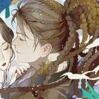  古风情侣壁纸寄君一曲不问曲终人聚散