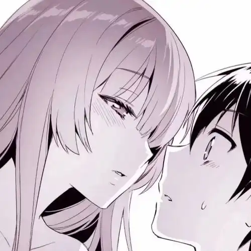  漫画风情侣头像7.11我想和你有以后