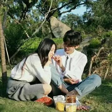  最新时尚好看的韩国情侣头像