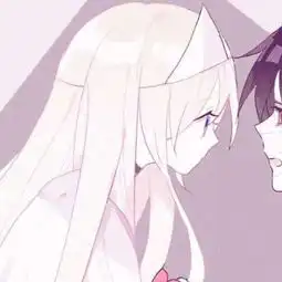  古风动漫情侣头像一对高冷