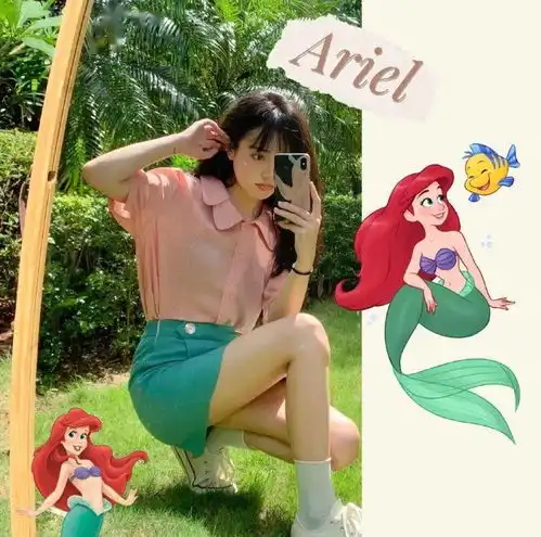  每日一搭八套迪士尼在逃公主穿搭来咯