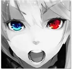  类似这种风格的动漫图有没有呢...求给6张左右...就是像这种泪水很蓝的..眼睛很蓝的女图...