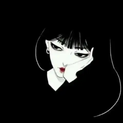  暗黑风情头,守一段情,念一个人