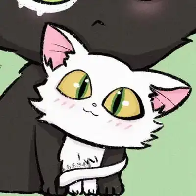 2023最新霸气黑猫与白猫动漫情侣情侣头像我要个性网