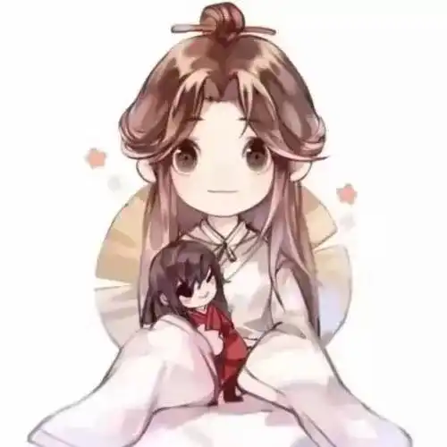 世中逢尔雨中逢花天官赐福情头花城谢怜动漫头像