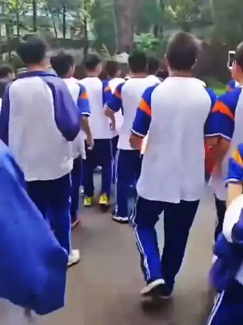  贵州56名学生把老师扔进水池,老师水中的一个动作,让人泪目