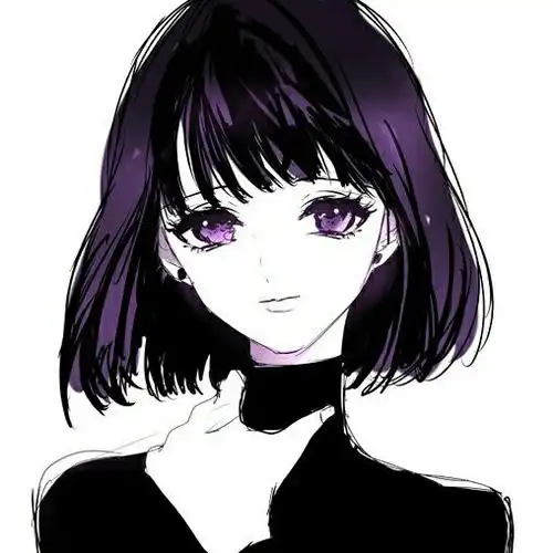  紫色梦幻靓妹子