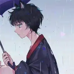  卡通情侣头像分开的两张温柔温暖不了你的心