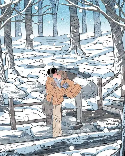  朋友圈超火的羞羞小插画,看完让人浮想联翩,脸红心跳,网友高呼太甜甜甜甜甜甜甜啦