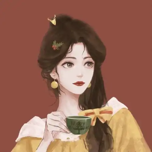 手绘闺蜜头像迪士尼公主