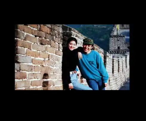  曝明星情侣分手前亲密合影