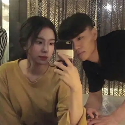  好看韩国情侣头像,我一直从未走远