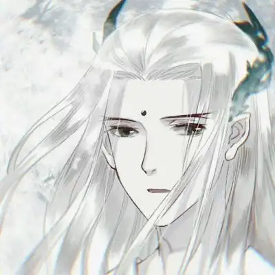  念七帅气古风动漫男生头像
