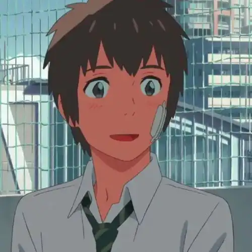  倾心温柔动漫情侣头像你的名字,是我见过最短的情诗