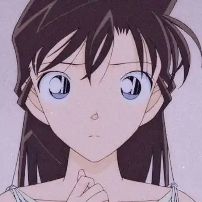  名侦探柯南头像毛利兰小兰