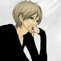  伤感卡通男生头像,伤心忧郁的样子