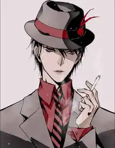  古风二次元男生头像