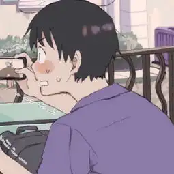  情侣头像动漫一男一女两张分开你的姓名是我的心咒