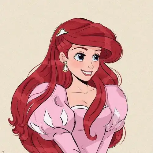  不同风格的迪士尼公主,贝儿公主换上洛丽塔,花木兰古风韵味