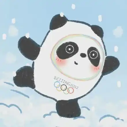 冰墩墩头像雪容融头像冬奥吉祥物头像
