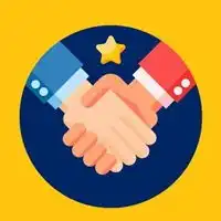  握手共赢的微信头像合作共赢握手头像