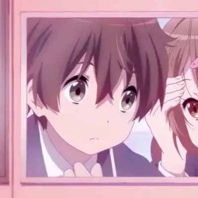  小众可爱优质情头落日余晖的卡通动漫头像我要个性网