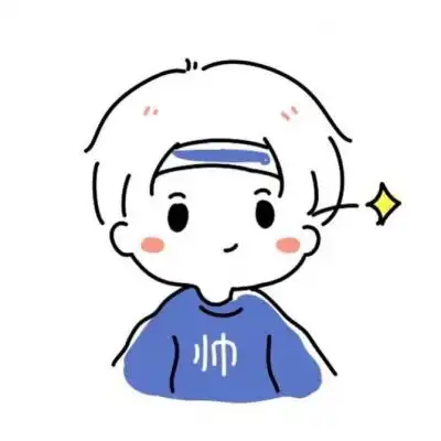  可爱简约卡通情侣一对,萌萌的快乐的开心的