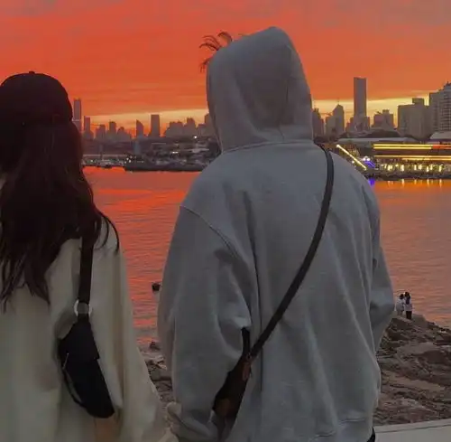  情头想和你一起看夕阳