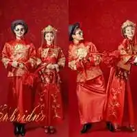  古装新娘新郎情侣头像2018微信头像图片大全