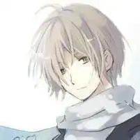  纯黑白卡通娃娃头像图片