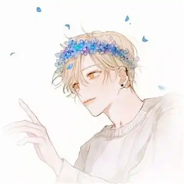  二次元情头两张分开头像,卡通头像图片