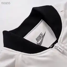  耐克情侣加绒夹克棒球服外套真标黑白两色有大码反光破卡加绒