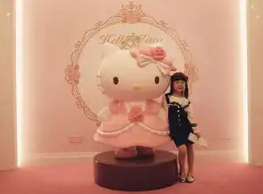 亲子闺蜜照就要这么作,一起甜蜜在凯蒂猫家园,亲子装这样穿更有味