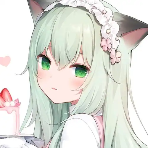  动漫女头花是花你是你因为你比花更让我心动不已