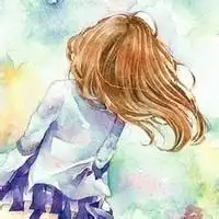  微信头像女生卡通唯美背影图片大全集让我再看你一眼